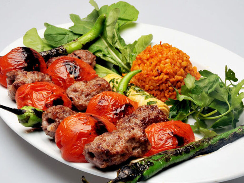 Domatesli Kebap Porsiyon