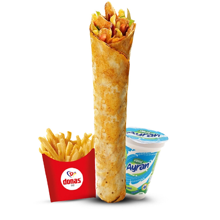 Zurna Tavuk Döner Dürüm Menü