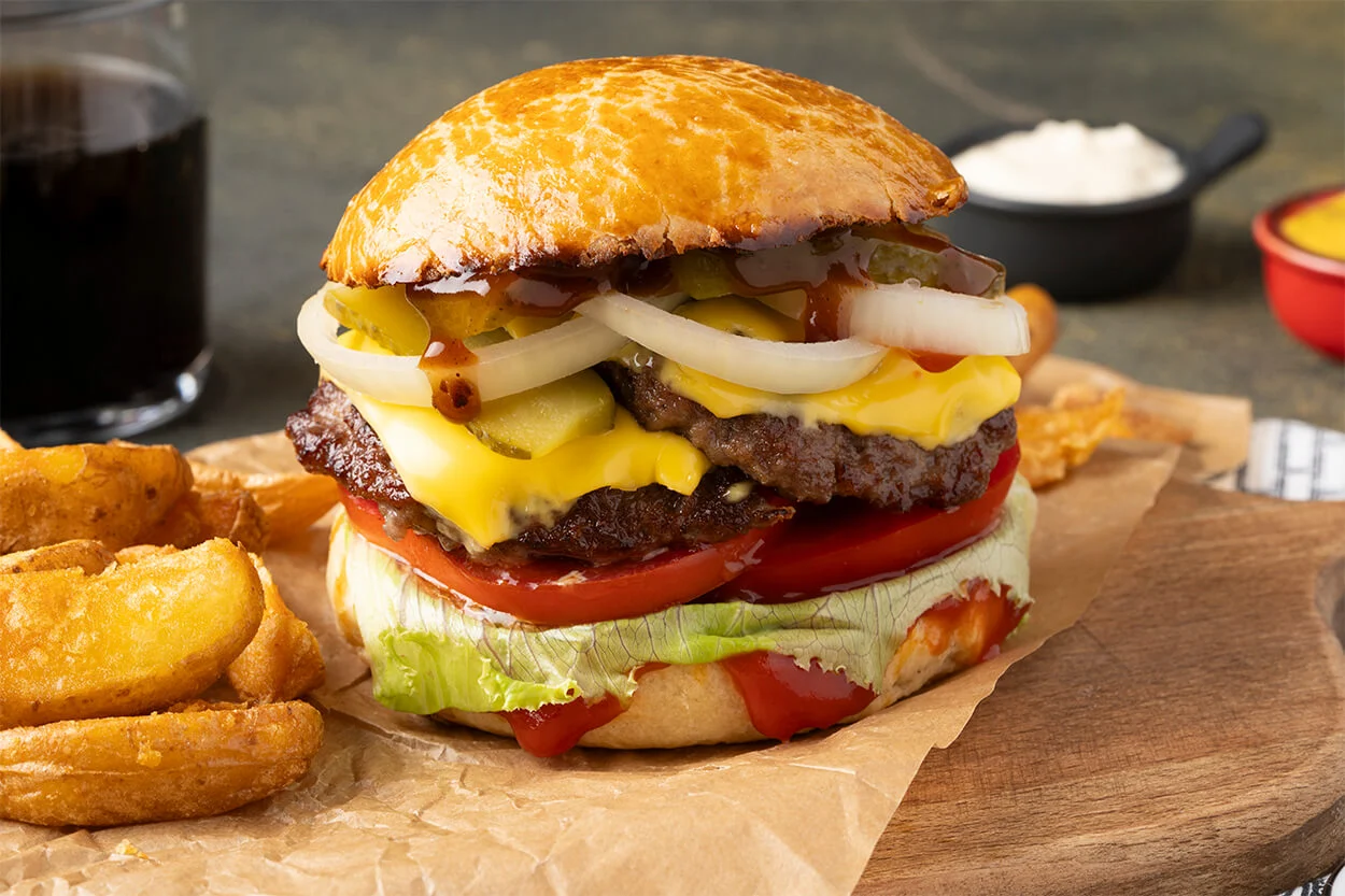Cheeseburger Menü