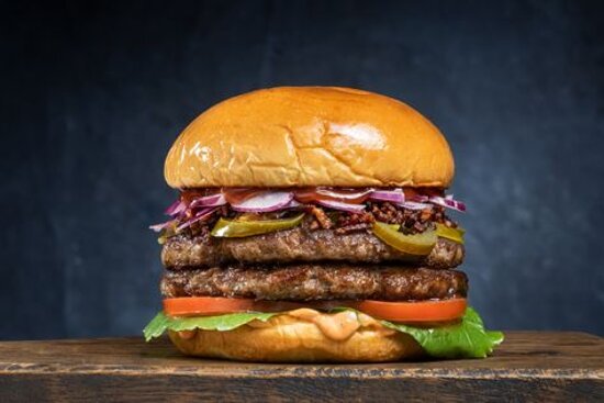 Jack Burger 240gr(roasbeff dilimleri,jack daniels sos)