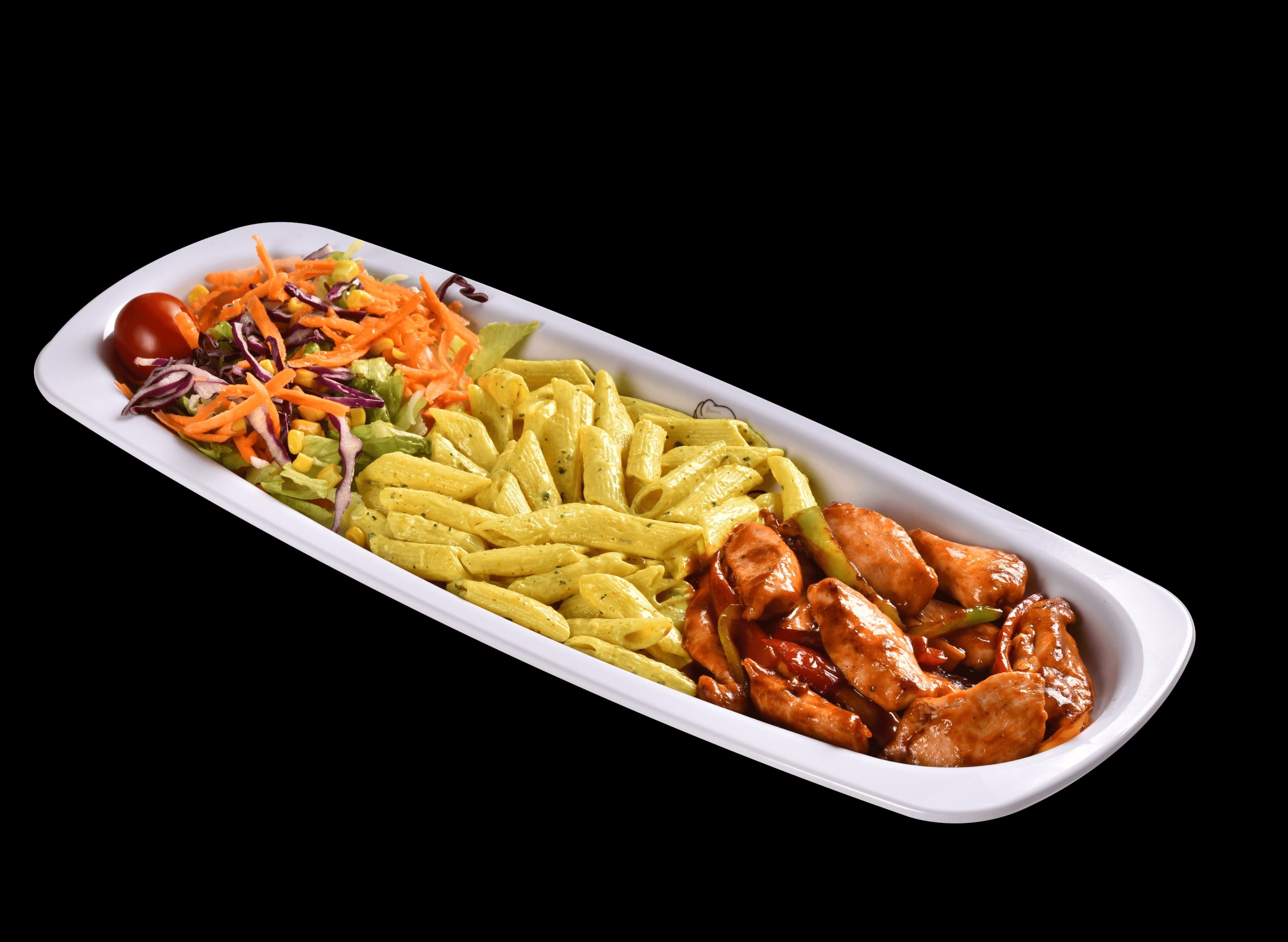 Tavuk sanatı soya soslu tavuk