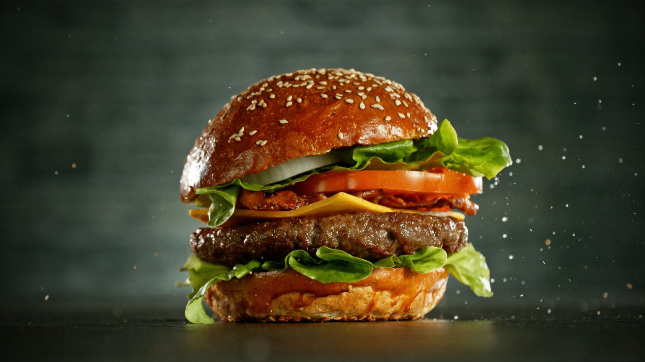 Mushroom Burger 120gr(mozzarella,karamelize mantar)