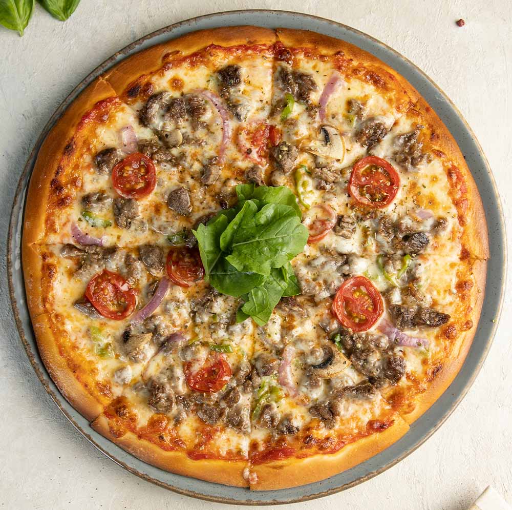 Kavurmalı Pizza Küçük Boy