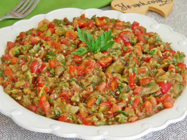 Manca (Közlenmiş Patlıcan ve Kapya Biber)