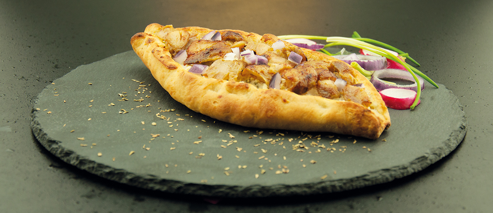 Tavuk Dönerli Pide