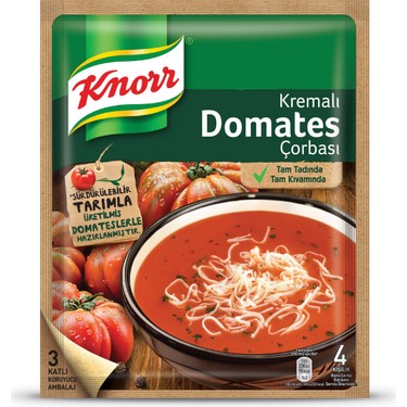 Knorr Kremalı Domates Çorbası 69gr