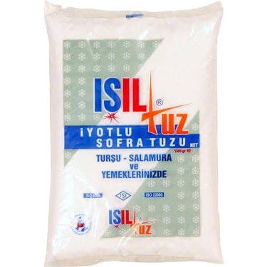Işıl İyotlu Sofra Tuzu 750gr