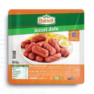 Banvit Piliç Kokteyl Sosis 500gr