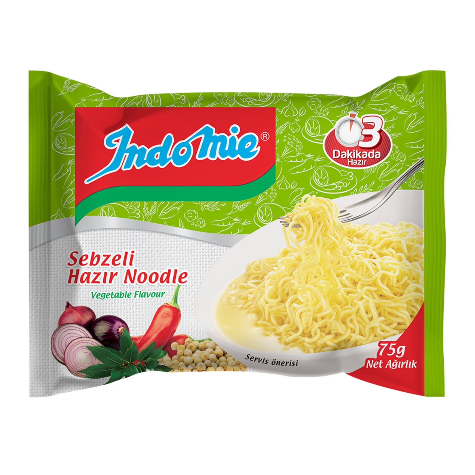 Indomie Sebzeli Noodle 75gr