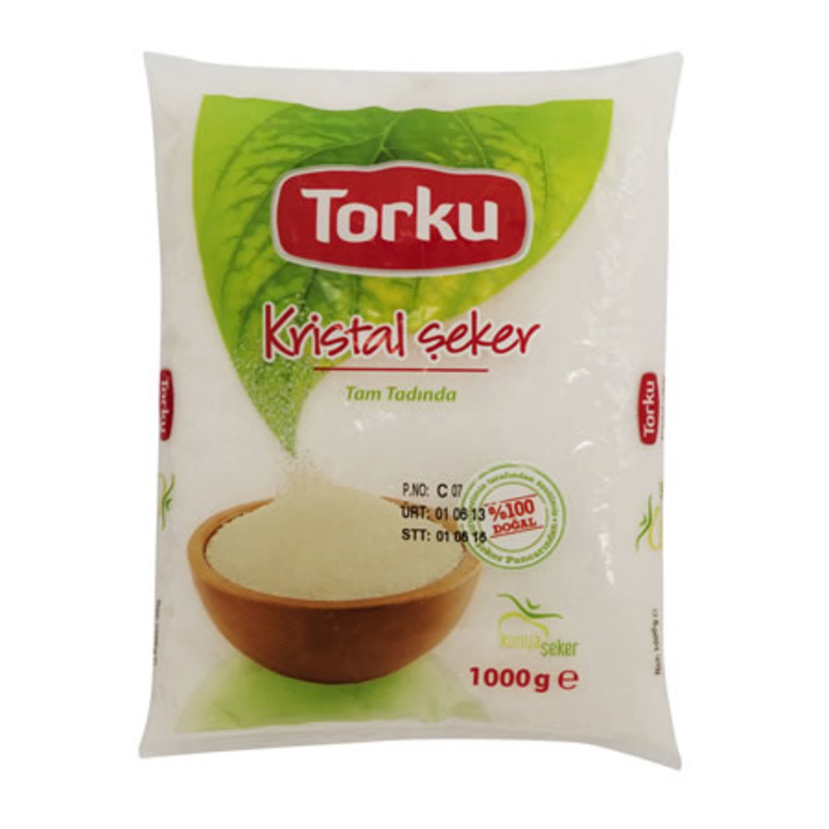 Torku Şeker Tanesi Toz Şeker 1kg