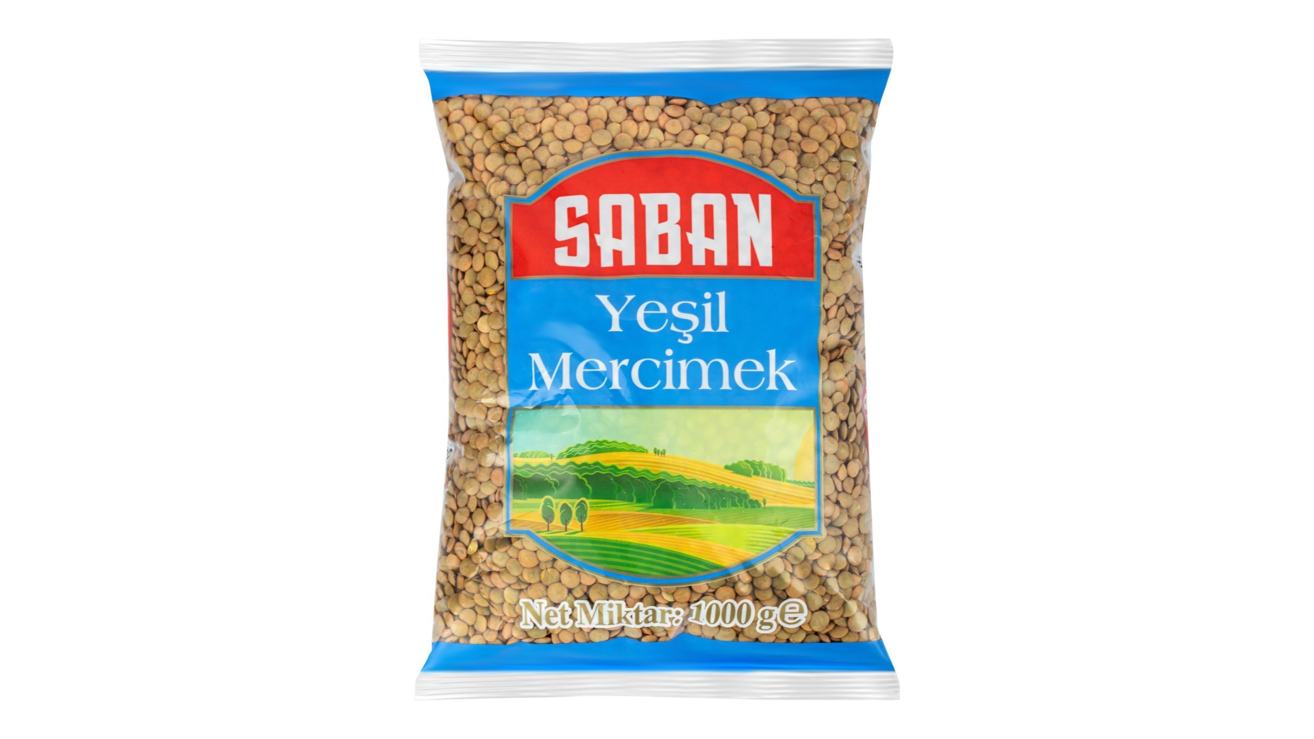 Şaban Yeşil Mercimek 1kg