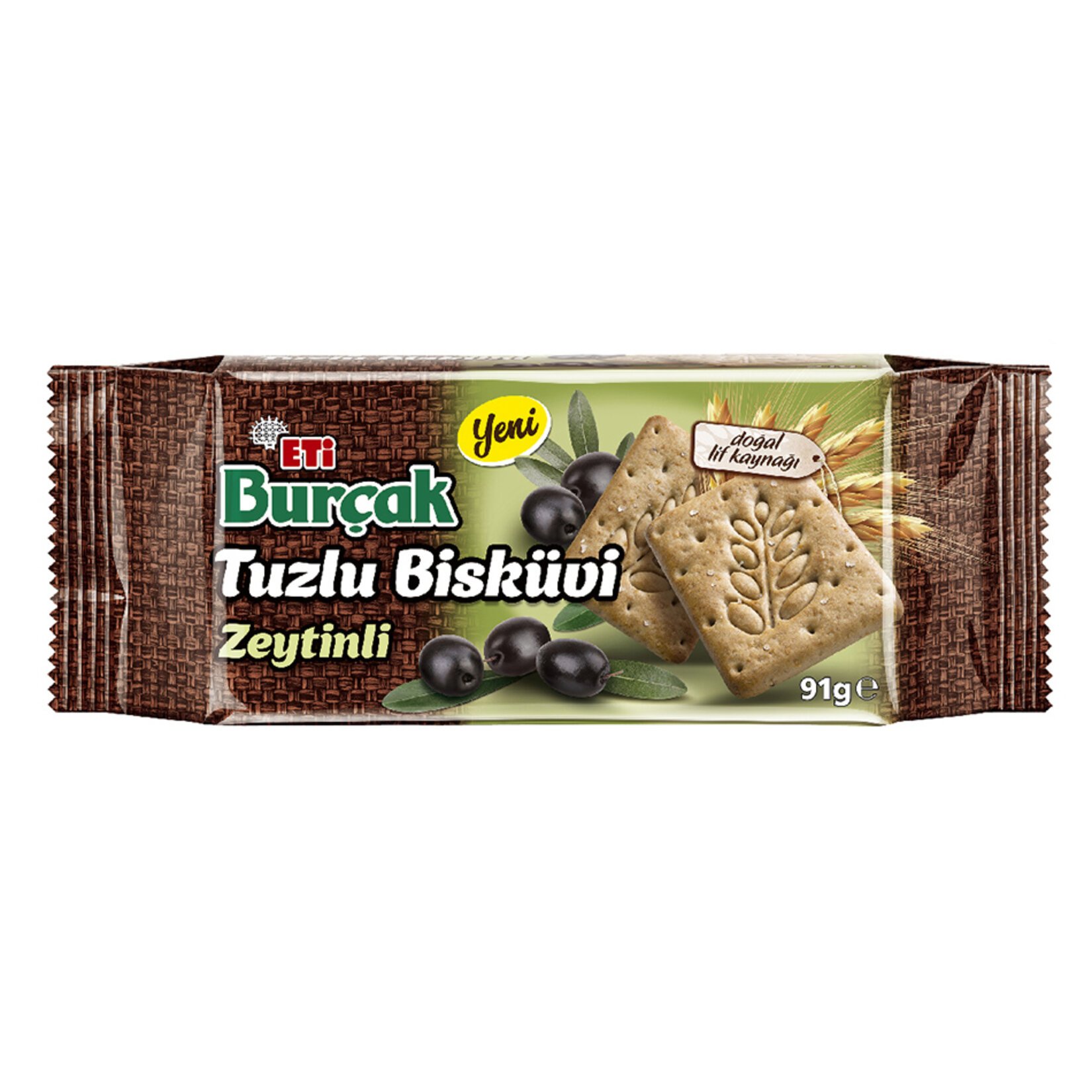 Eti Burçak Tuzlu Zeytinli Bisküvi 91gr