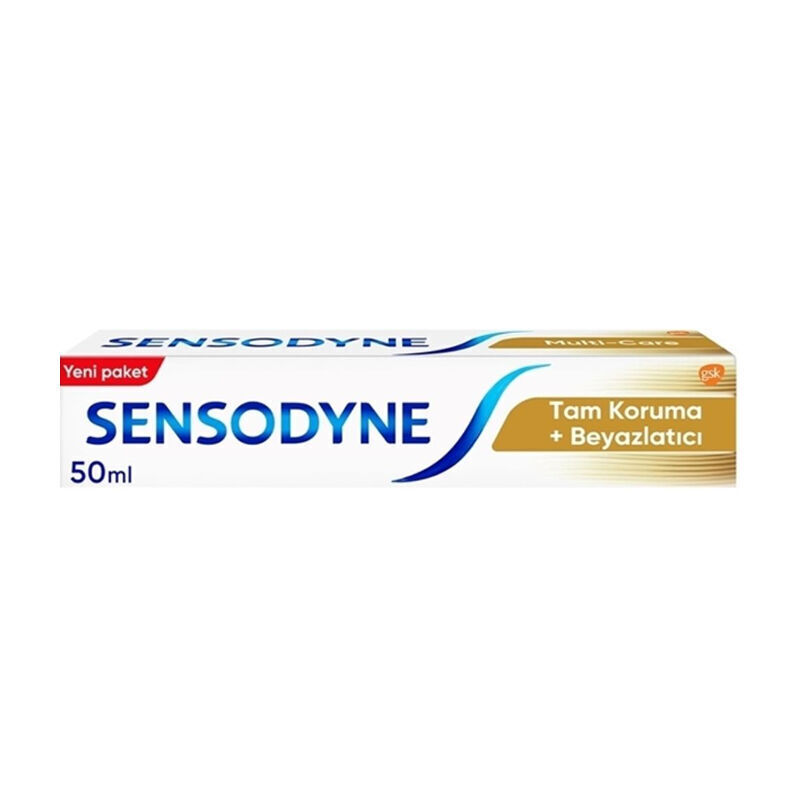 Sensodyne Tam Koruma Beyatlatıcı Diş Macunu 50ml