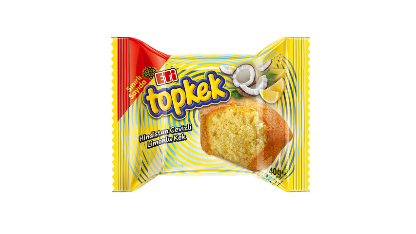 Eti Topkek Hindistan Cevizli Limonlu Kek 40gr
