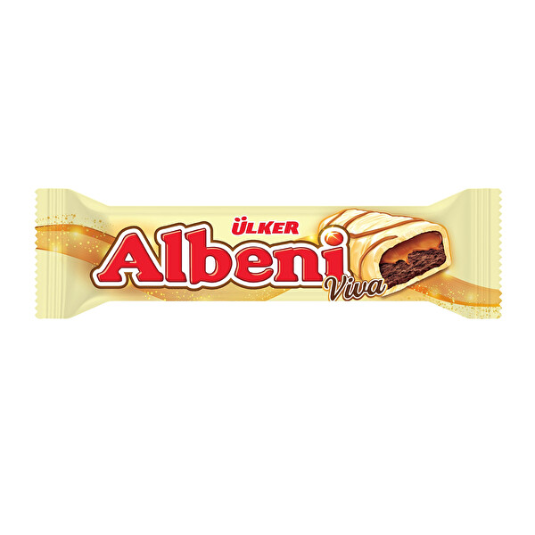 Ülker Albeni Viva Beyaz Çikolata Kaplı Bar 36 G