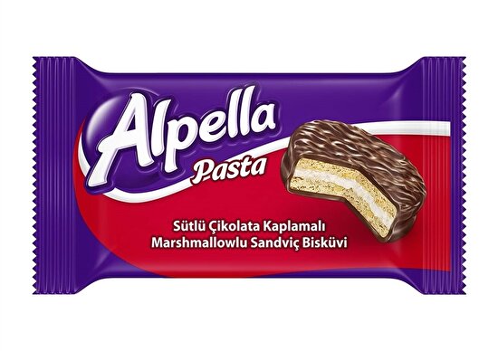 Alpella Sütlü Çikolata Kaplı Sandviç 30 G