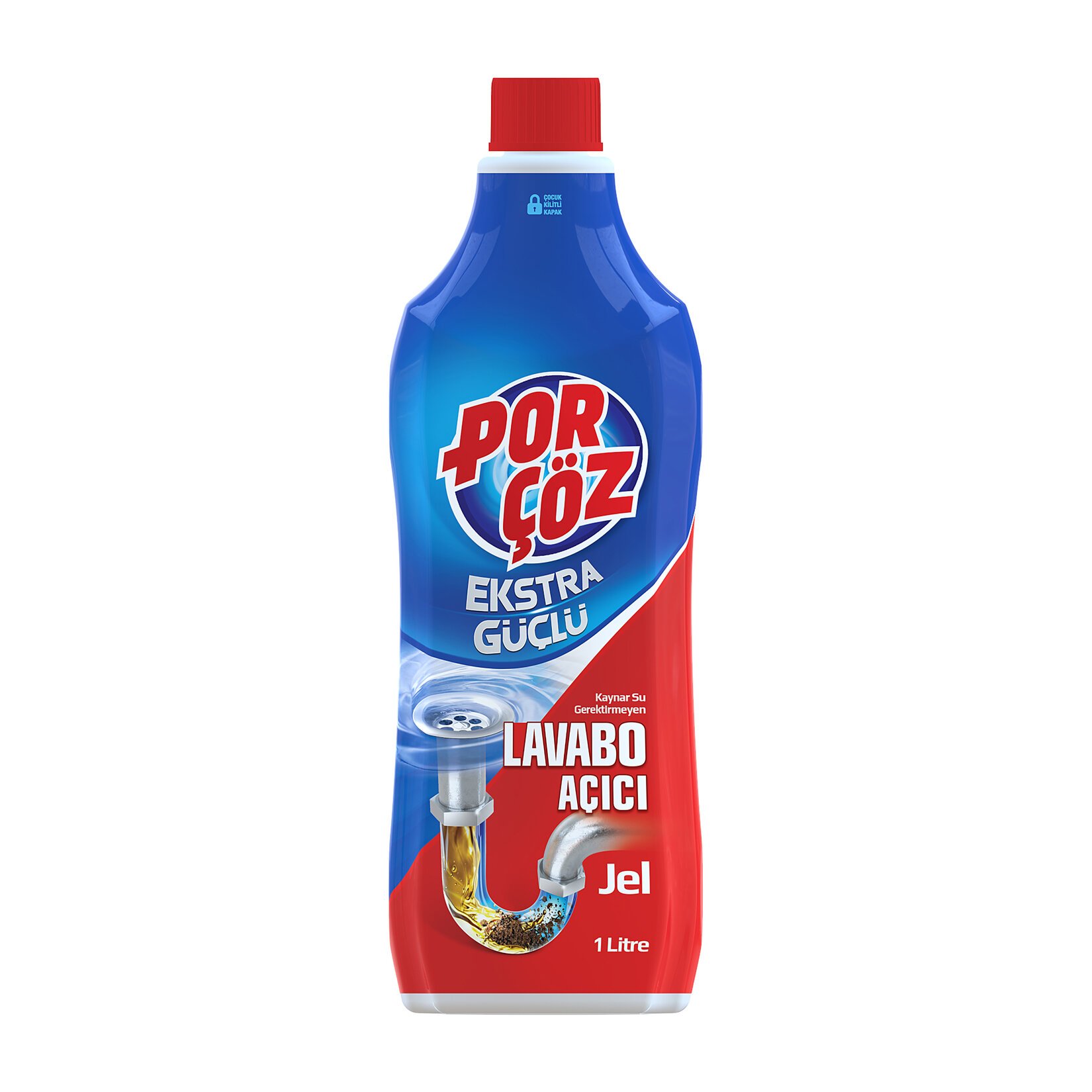 Porçöz Jel Lavabo Açıcı 1litre