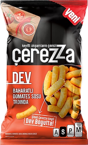 Çerezza Dev Baharatlı Domatesli Soslu