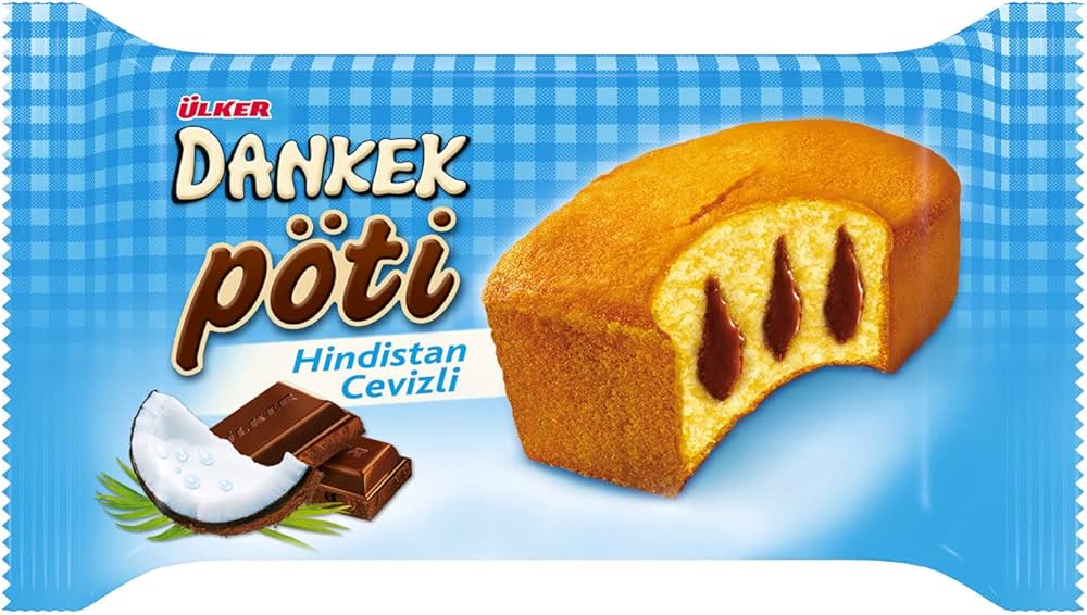 Dankek Pöti Hindistan Cevizli Muffin Kek 35gr