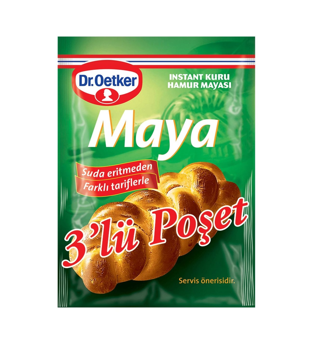 Dr Oetker Kuru Hamur Mayası 3'lü