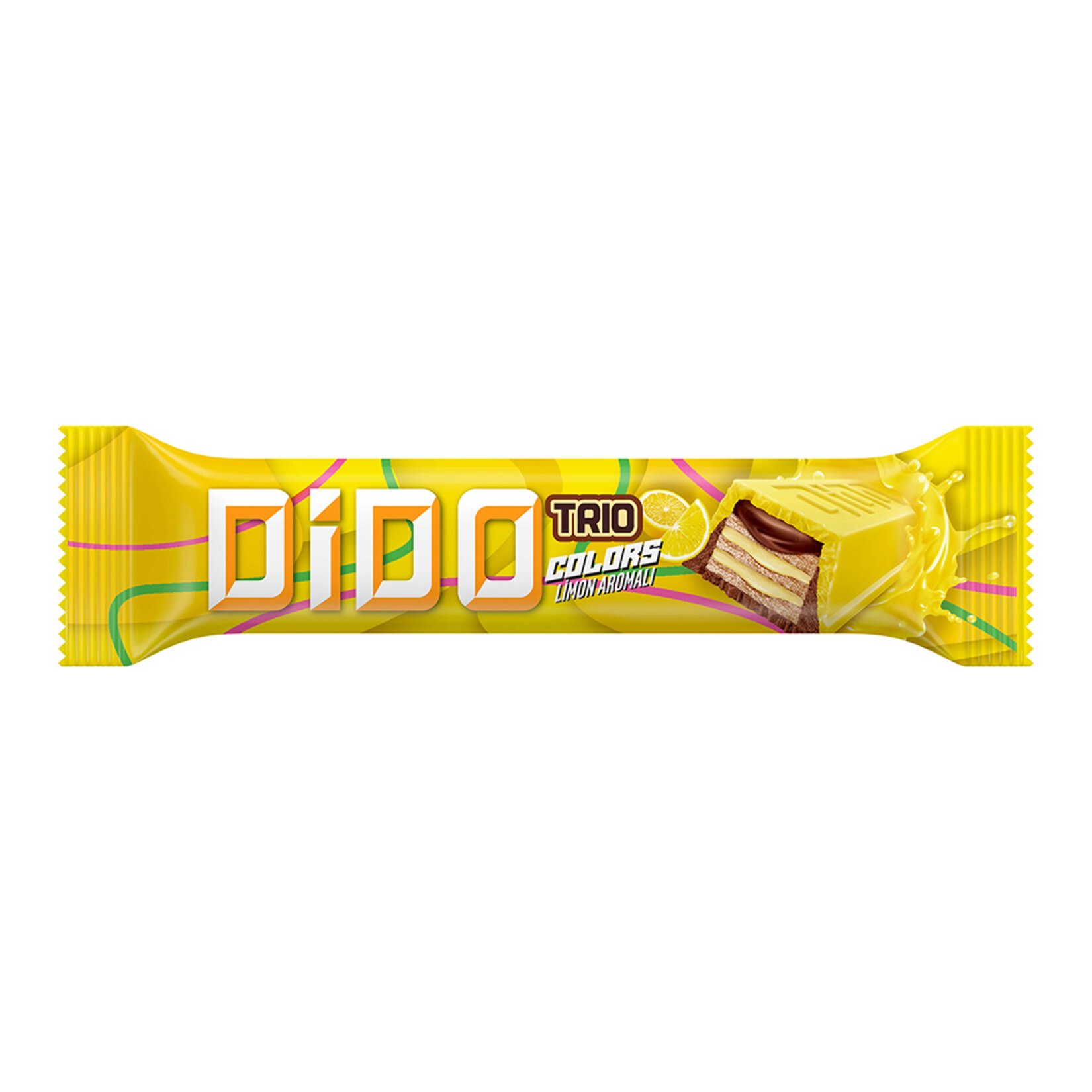 Ülker Dido Trio Colors Limonlu 36.5gr