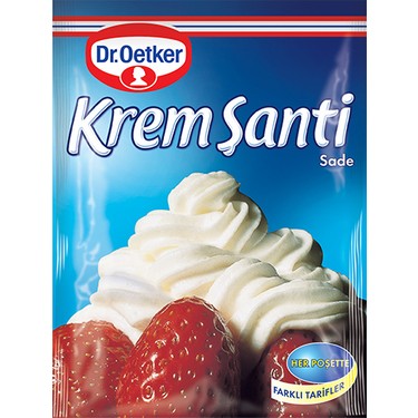 Dr.Oetker Krem Şanti Sade 75 gr