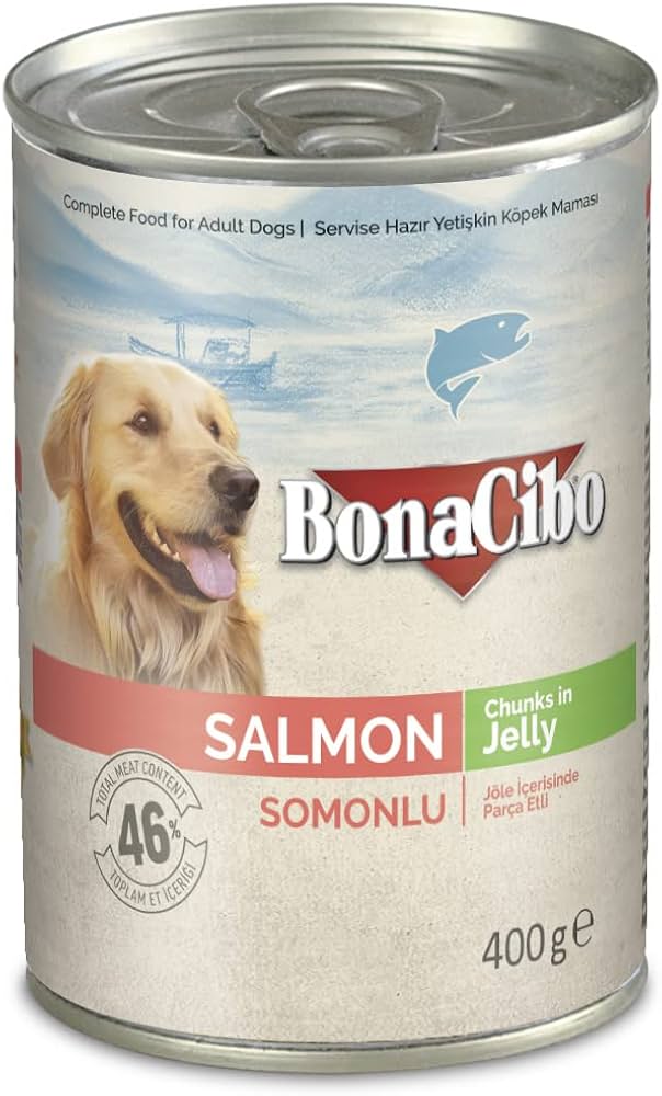 Bonacibo Somonlu Köpek Maması 400gr