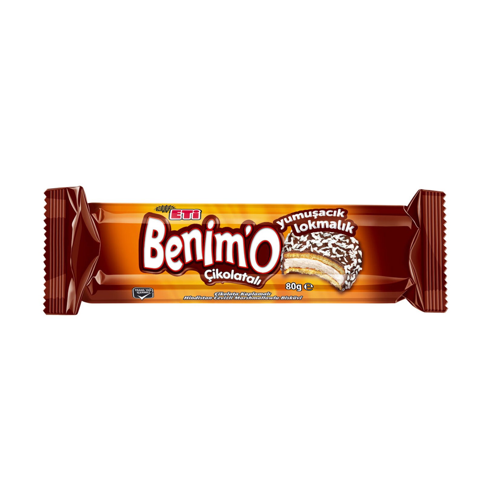 Eti Benimo Lokmalık Çikolatalı Bisküvi 80gr