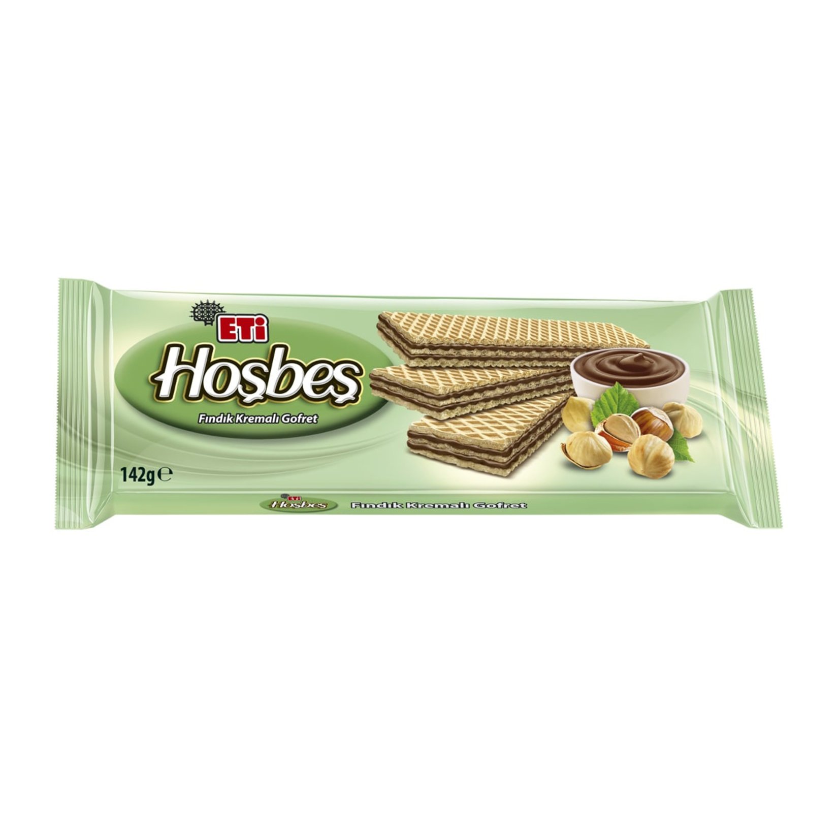 Eti Hoşbeş Fındık Kremalı Gofret 142gr