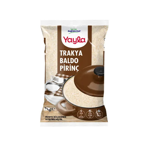 Yayla Trakya Baldo Pirinç 1kg