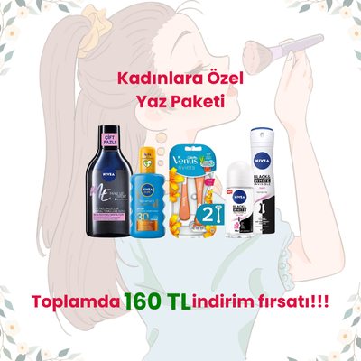 Kadınlara Özel Yaz Paketi