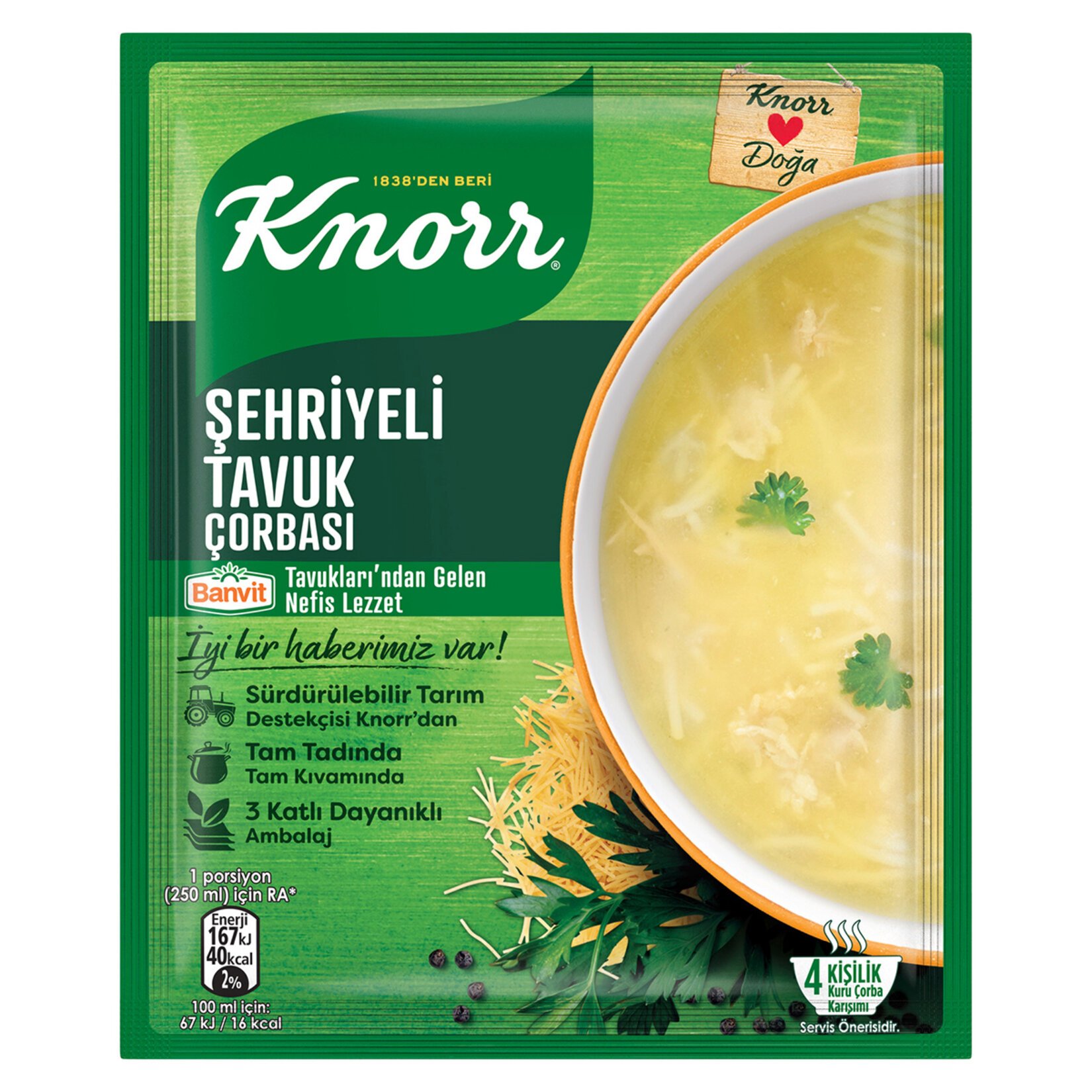 Knorr Şehriyeli Tavuk Çorbası
