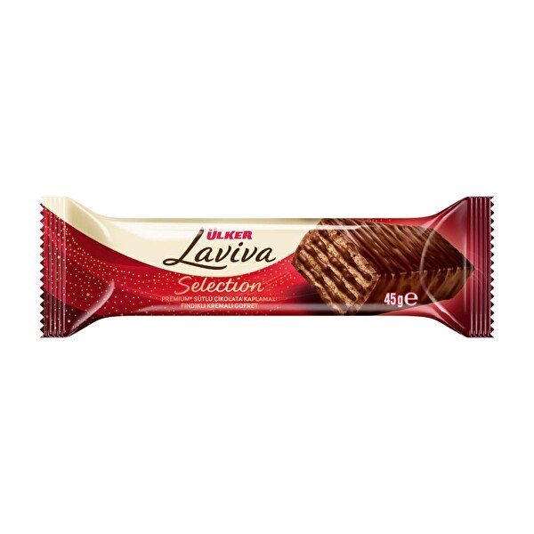 Ülker Laviva Selection Sütlü Çikolata Kaplı Gofret 45 gr