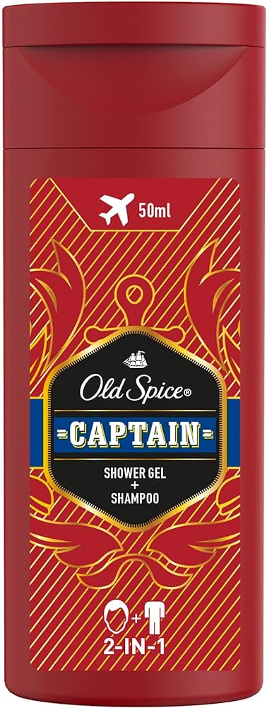 Old Spice Captain Erkek İçin Duş Jeli 50ml