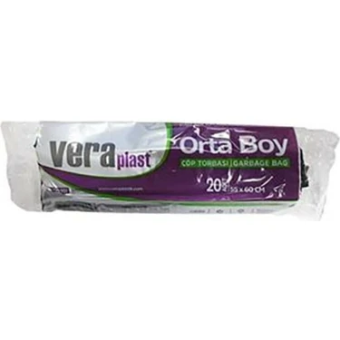 Vera Plast Orta Boy Çöp Torbası