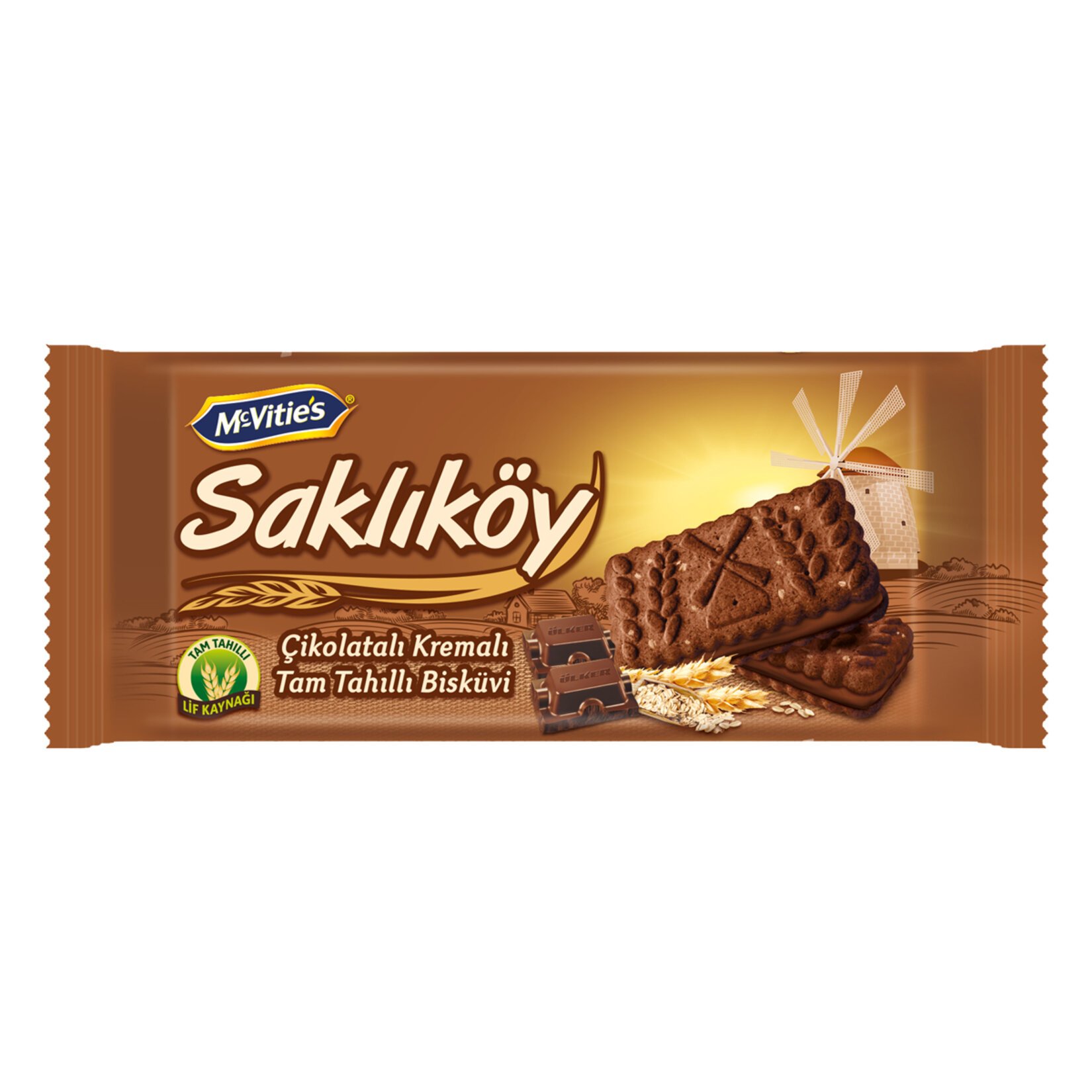 Saklıköy Çikolatalı Kremalı Bisküvi 87gr