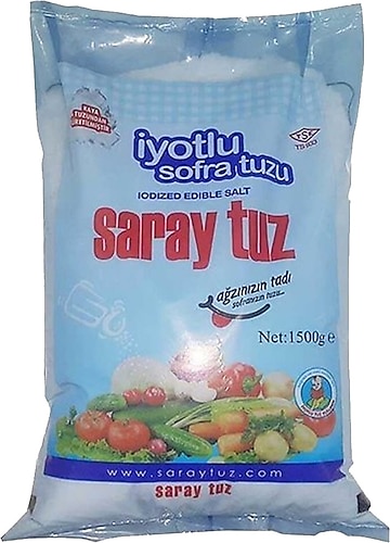 Saray Tuz İyotlu 750 gr