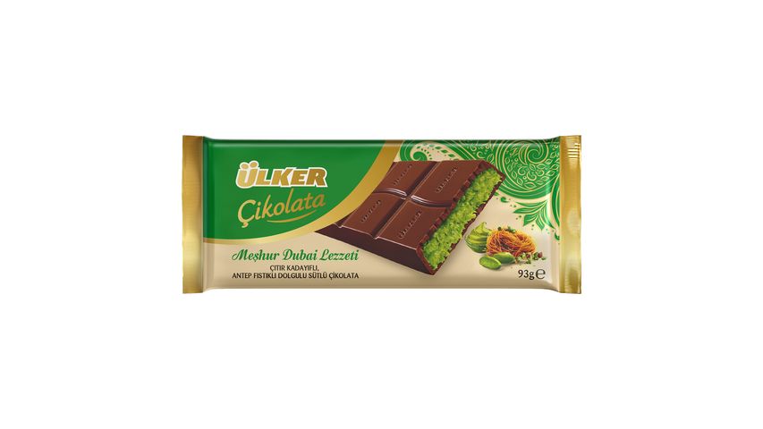 Ülker Çikolata Meşhur Dubai Lezzeti 93gr