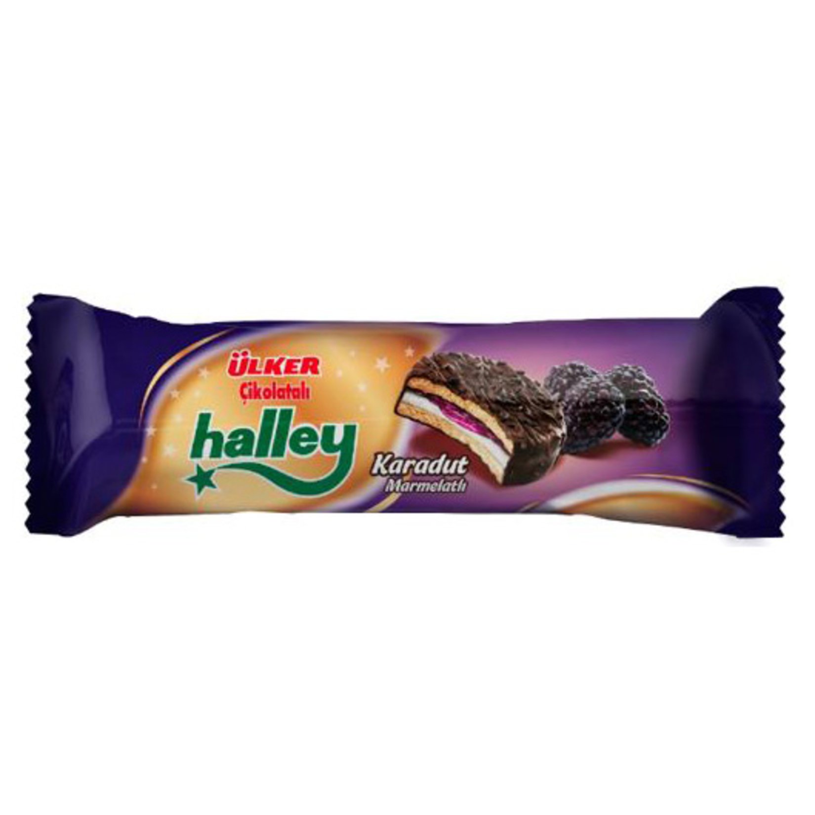 Halley Mini Karadutlu Sandviç Bisküvi 74gr