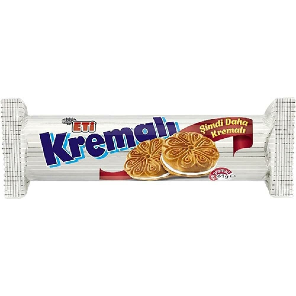 Eti Kremalı Bisküvi 61gr