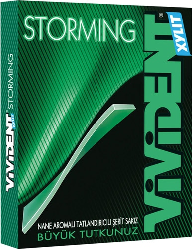 Vivident Storming Nane Aromalı Sakız 33 gr